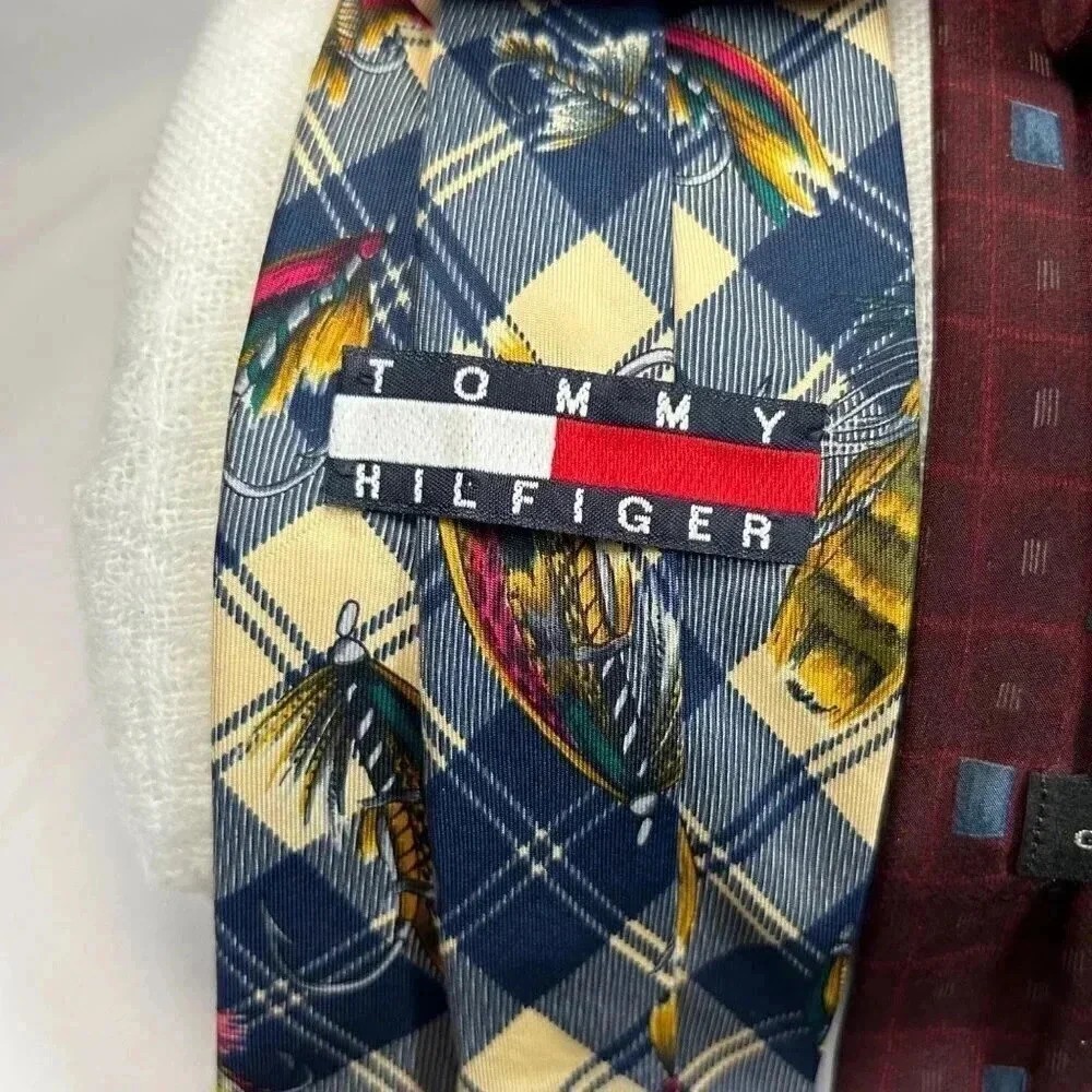 Geoffrey Beene, Tommy Hilfiger, Cezani Silk Ties-Set of 3